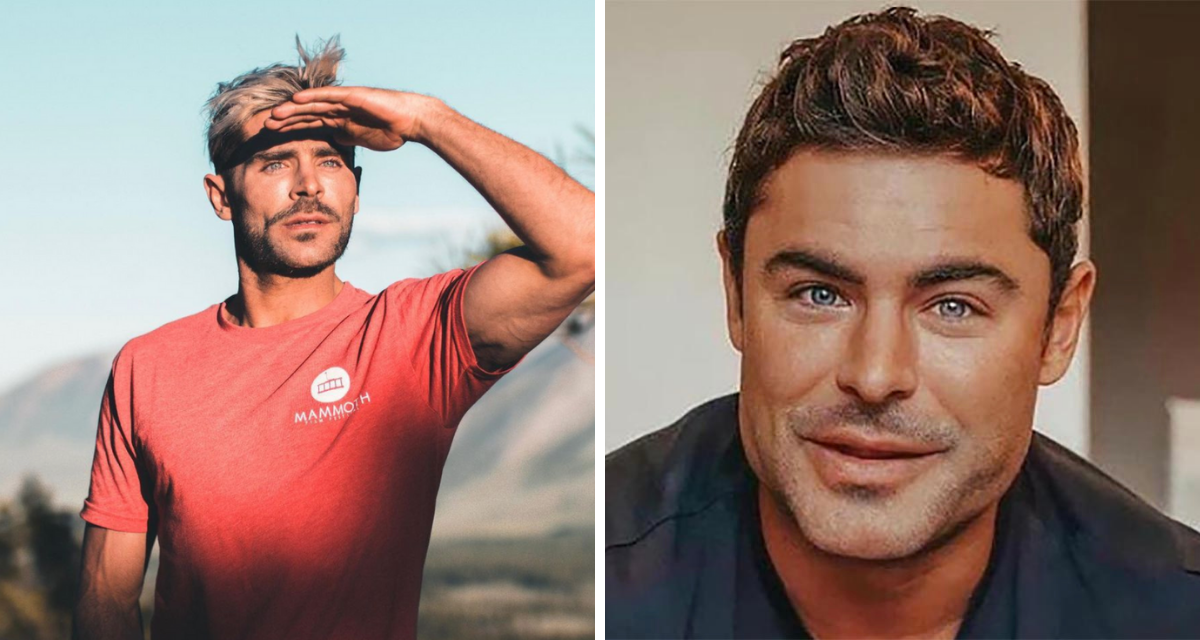 Zac Efron comparte nueva fotografía y ya no se parece a Calamardo Guapo