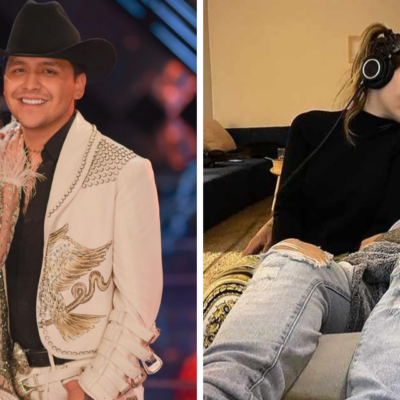 ¡Se nos casan! Christian Nodal le entrega al anillo a Belinda