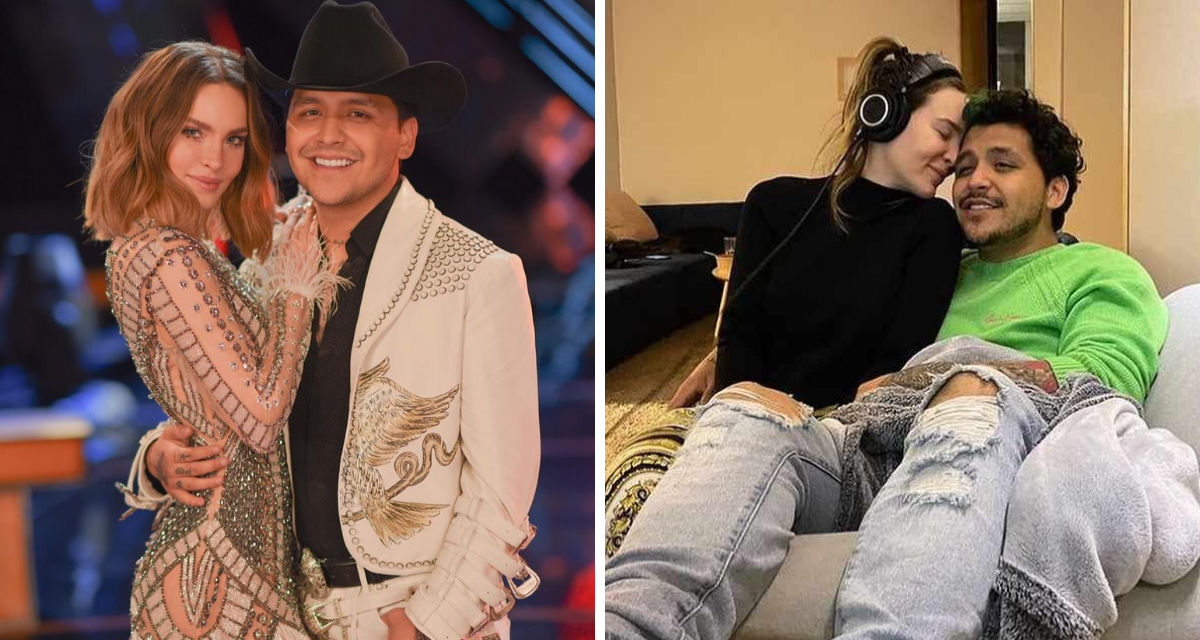 ¡Se nos casan! Christian Nodal le entrega al anillo a Belinda