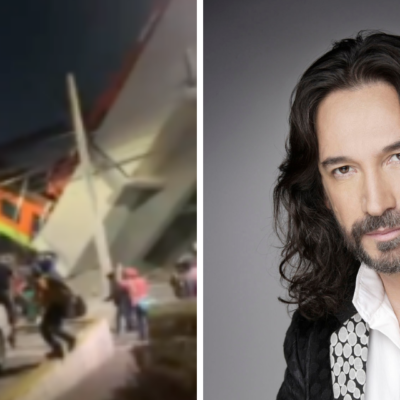 Marco Antonio Solís muestra su apoyo a víctimas del desplome del metro