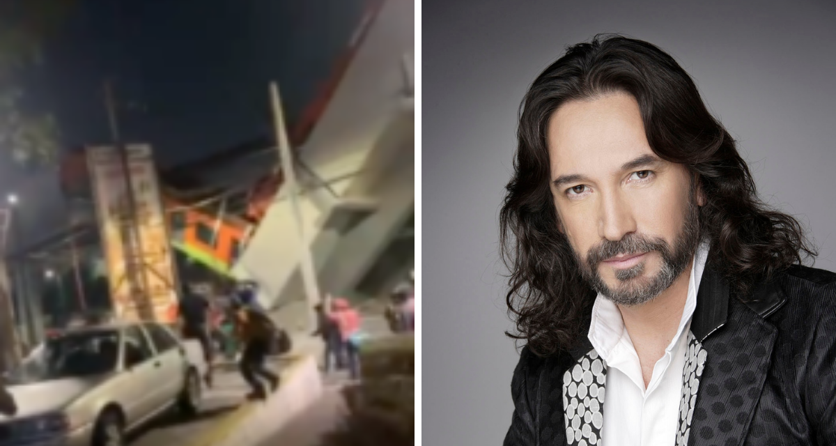 Marco Antonio Solís muestra su apoyo a víctimas del desplome del metro