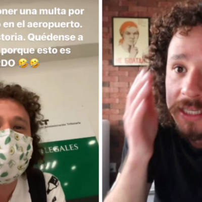 Multan a Luisito Comunica por usar su celular en Aeropuerto de la Ciudad de México