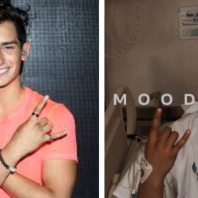 Emilio Osorio inquieta a sus fans por publicar foto hospitalizado