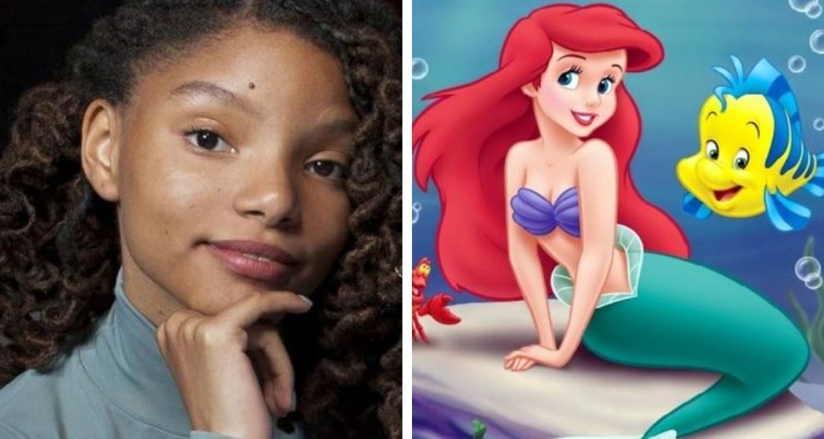 La Sirenita: Revelan primeras imágenes de Halle Bailey como Ariel