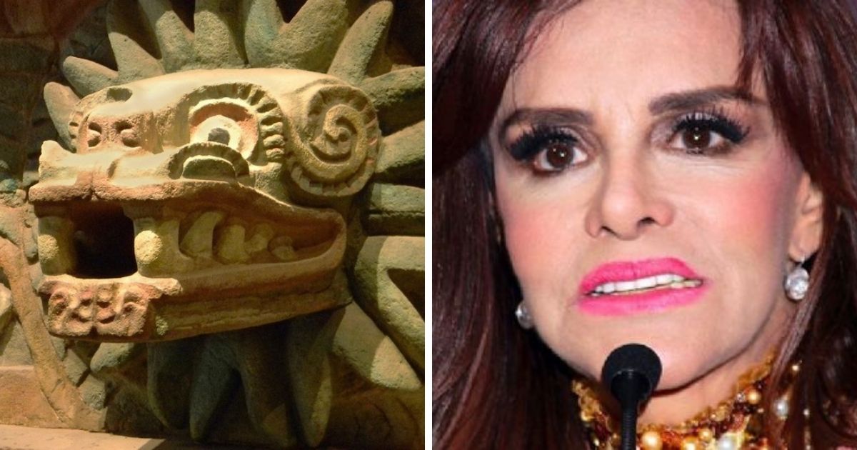 Lucía Méndez responde a quienes se burlaron de su encuentro con Quetzalcóatl