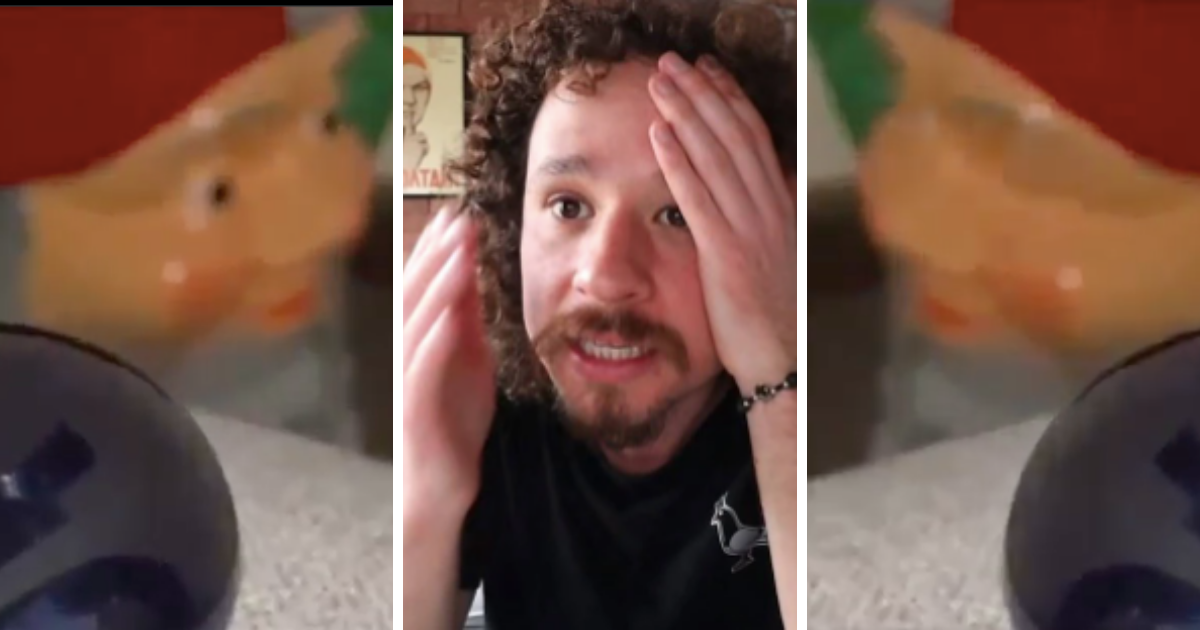 Captan a duende que parpadea en video de Luisito Comunica