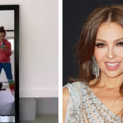 Thalía muestra cómo quedó su gimnasio tras inundaciones en Nueva York