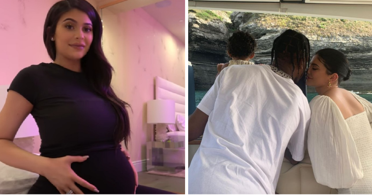 Kylie Jenner presume su baby bump y deja ver su avanzado embarazo