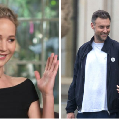 Jennifer Lawrence está esperando a su primer bebé; fue captada en foto