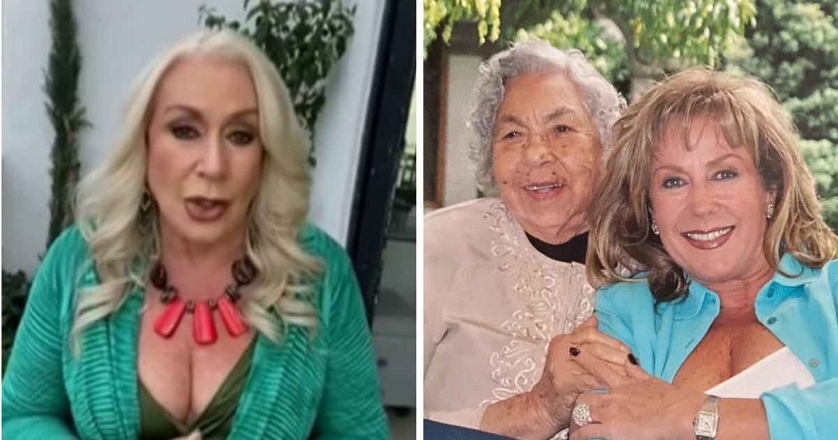 Desmienten rumores sobre la abuelita de Thalía y Laura Zapata