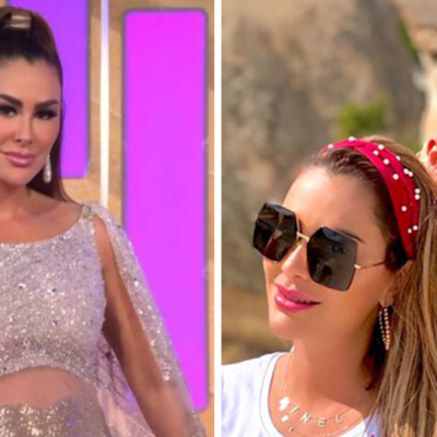 Ninel Conde sale de fiesta, Larry Ramos sigue prófugo