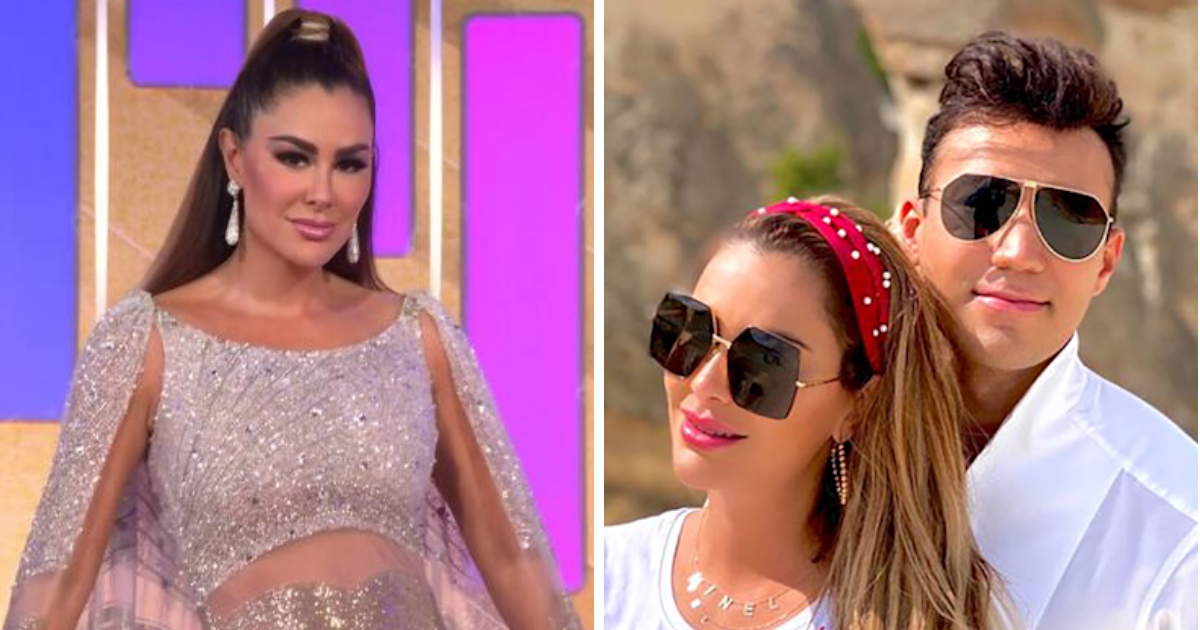 Ninel Conde sale de fiesta, Larry Ramos sigue prófugo