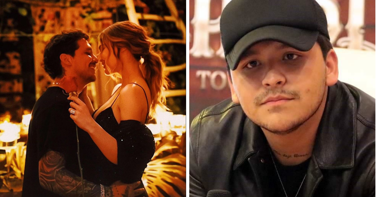 Christian Nodal defiende a Belinda de comentarios en redes sociales tras dirigir video