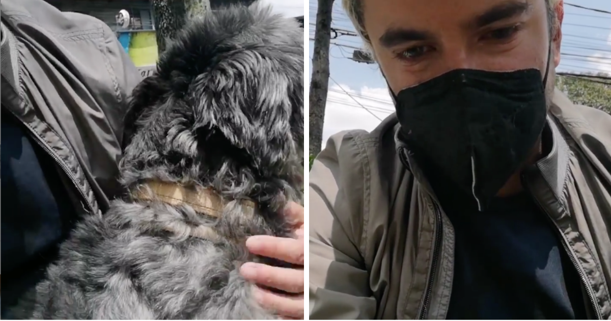 Mauricio Mancera revela entre lágrimas que su perro tiene cáncer