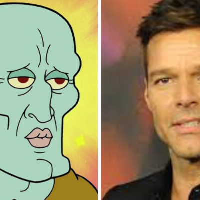 ¿Se operó el rostro? Comparan a Ricky Martin con Calamardo guapo tras aparecer en televisión