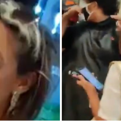 Video de una mujer se hace viral por su reacción racista en una pizzería