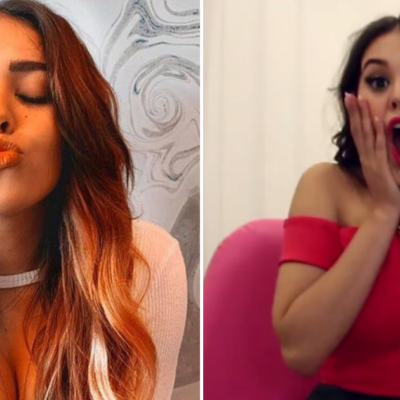 Danna Paola enciende las redes con un beso de tres