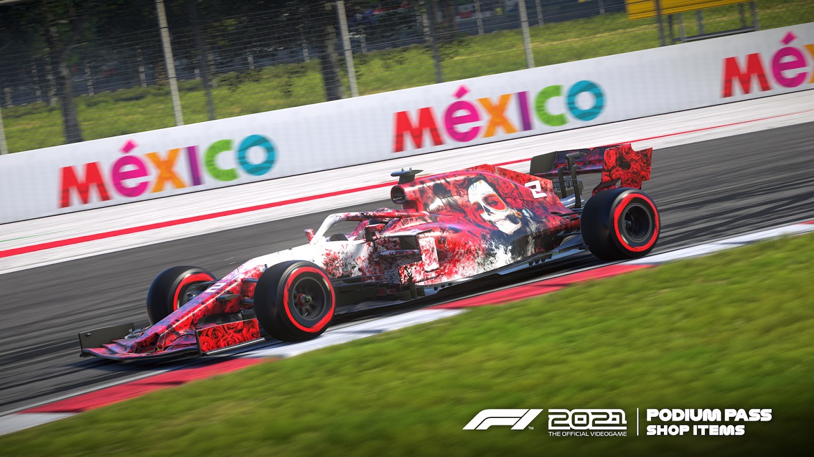 CELEBRA LA LLEGADA DEL GRAN PREMIO DE LA CIUDAD DE MÉXICO CON LOS ÍTEMS ESPECIALES DE DÍA DE MUERTOS EN F1® 2021