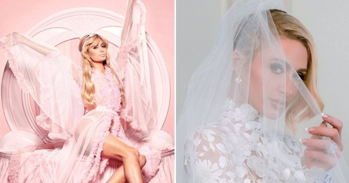 Revelan las primeras fotos de la boda de Paris Hilton