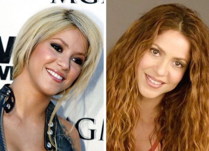 shakira sin maquillaje