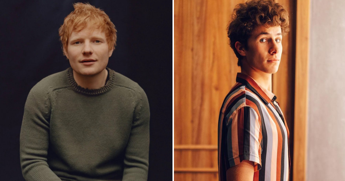 Ed Sheeran lleva serenata a la novia de Juanpa Zurita