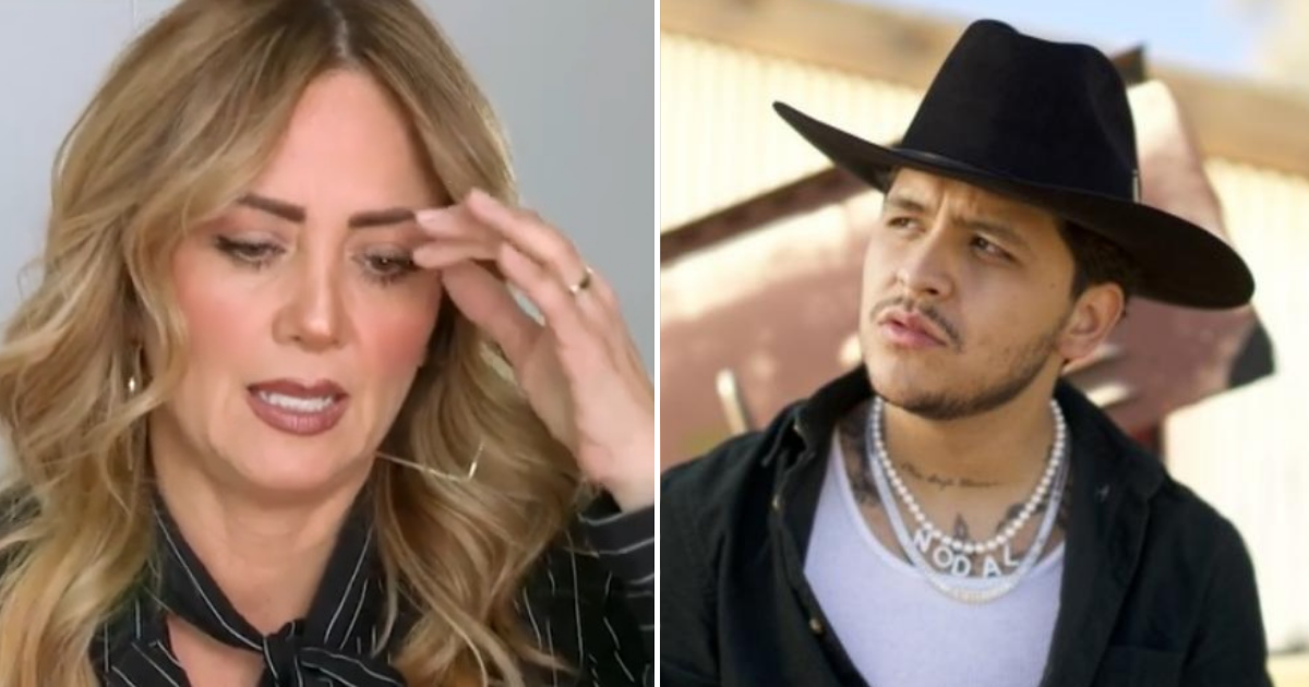 Christian Nodal explota contra Andrea Legarreta tras consejo de mantener bienes separados con Belinda