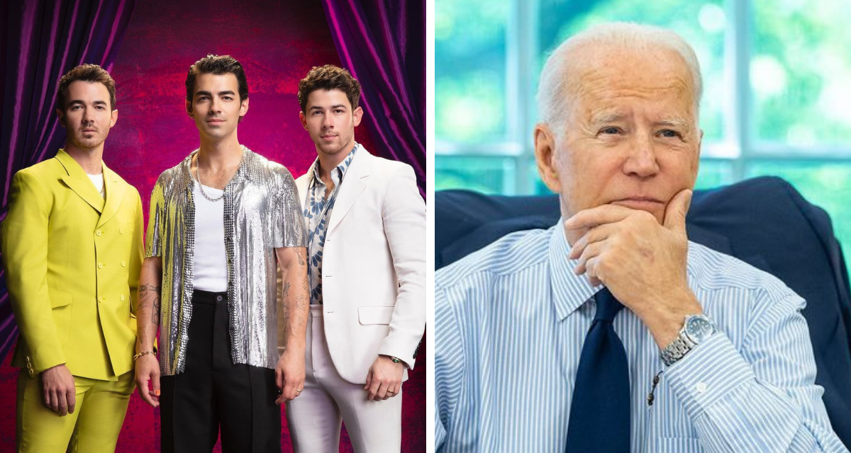 Joe Biden se une a los Jonas Brothers para protagonizar video viral