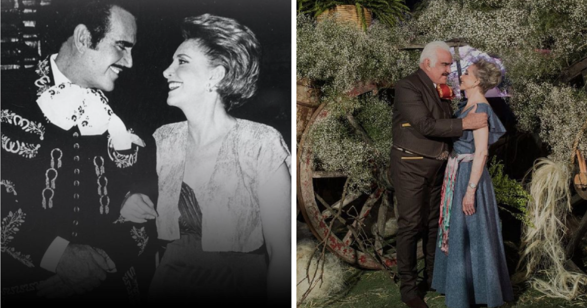 Doña Cuquita y Vicente Fernández, la historia de un amor eterno