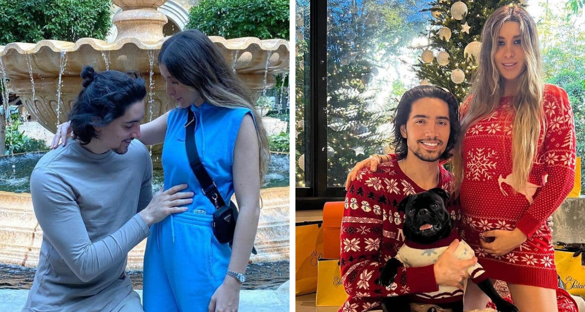 Alex Fernández comparte tierna foto besando el vientre de su esposa, Alexia