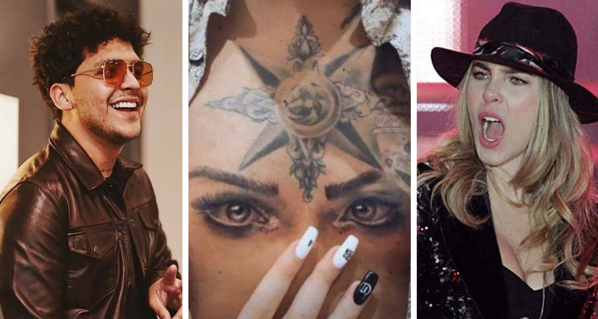 ¿Se borró los ojos de Belinda? Foto de Christian Nodal revela pistas de un nuevo tatuaje