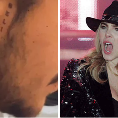 Christian Nodal se tapa tatuaje que se hizo sobre Belinda (FOTO)