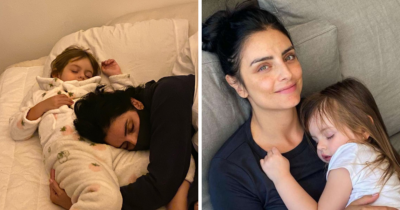 ”Me tumbó durante dos semanas”: Aislinn Derbez y su hija estuvieron contagiadas de Covid-19