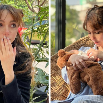 Natalia Téllez comparte foto con su novio y bebé; la comparan con ella