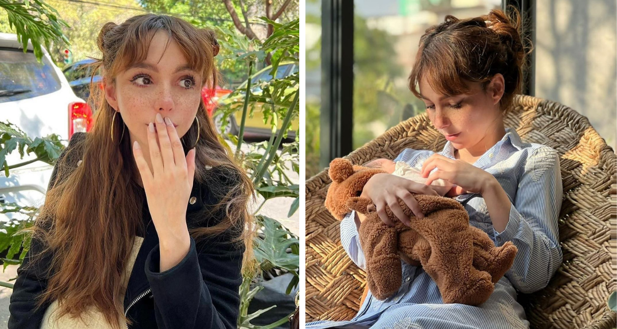 Natalia Téllez comparte foto con su novio y bebé; la comparan con ella