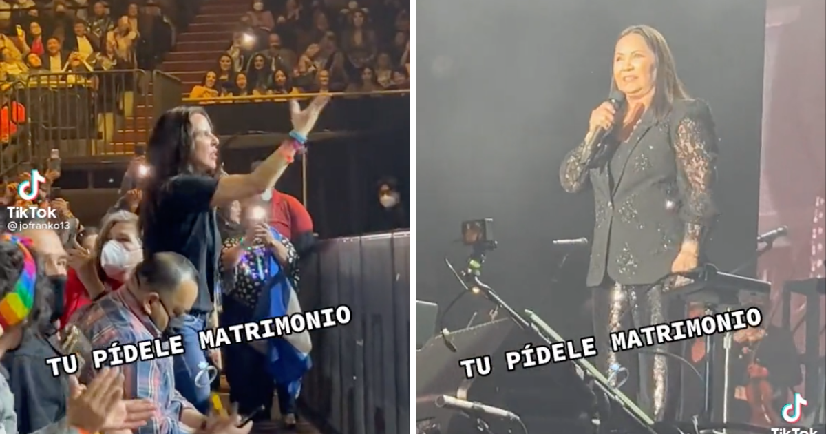 Ana Gabriel le pide matrimonio a Kate del Castillo durante concierto