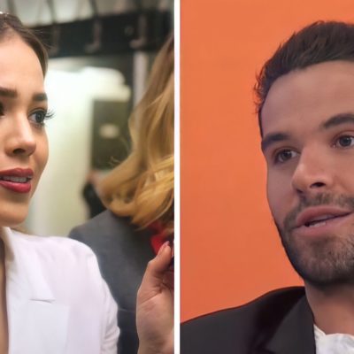 Danna Paola responde al saludo de su ex, Eleazar Gómez