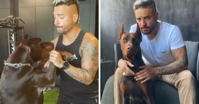 Maluma muestra las heridas tras ser atacado por su perro Buda