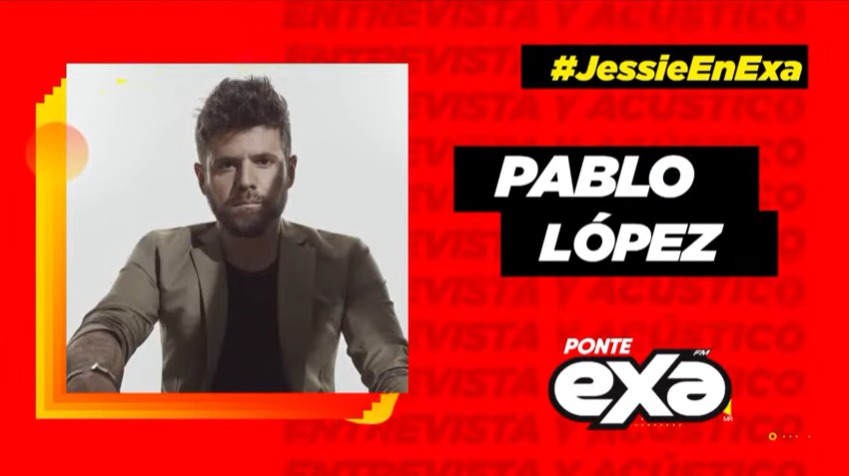 Disfruta la entrevista y acústico con Pablo López en #JessieEnExa 🙌🎶