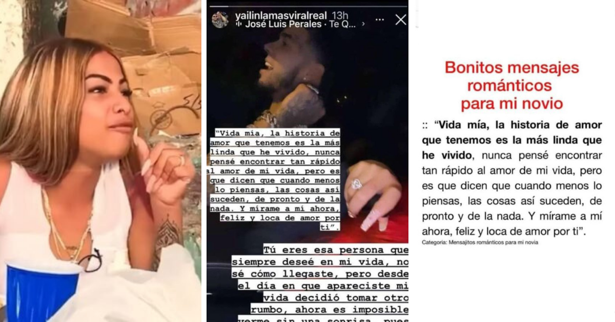 Internautas descubren que Yailin copió y pegó el romántico mensaje que dedicó a Anuel AA