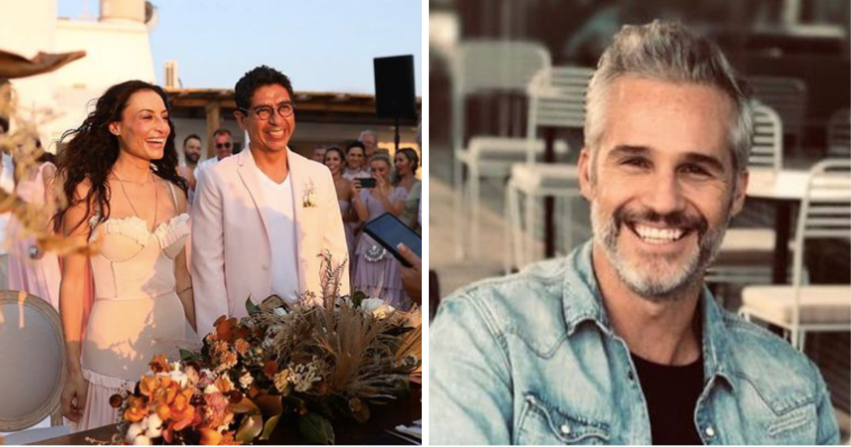 Juan Pablo Medina reaparece muy feliz en boda de Marimar Vega