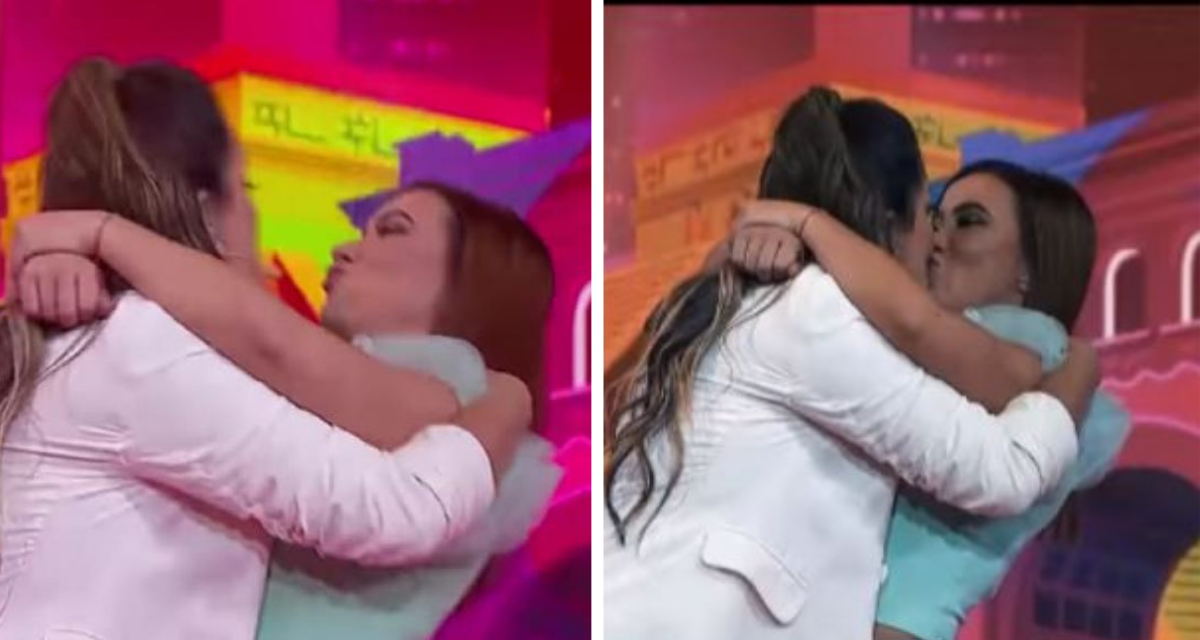 Mariazel y Mariana Echeverría sorprenden con apasionado beso