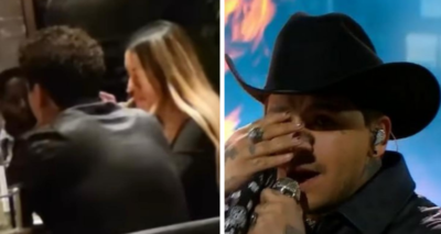 ¿Otra rubia? Christian Nodal es captado en lujoso restaurante con supuesta novia