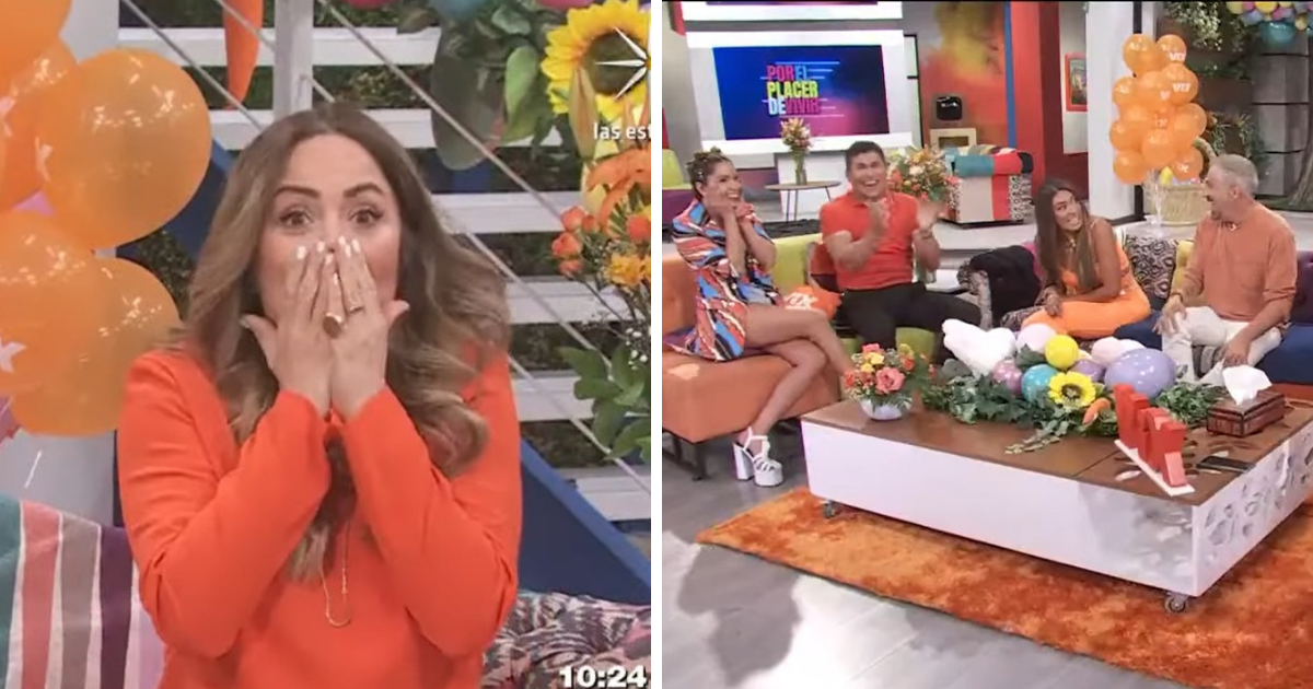 “Tú vas y chi**a tu madre”: Andrea Legarreta arremete durante programa en vivo