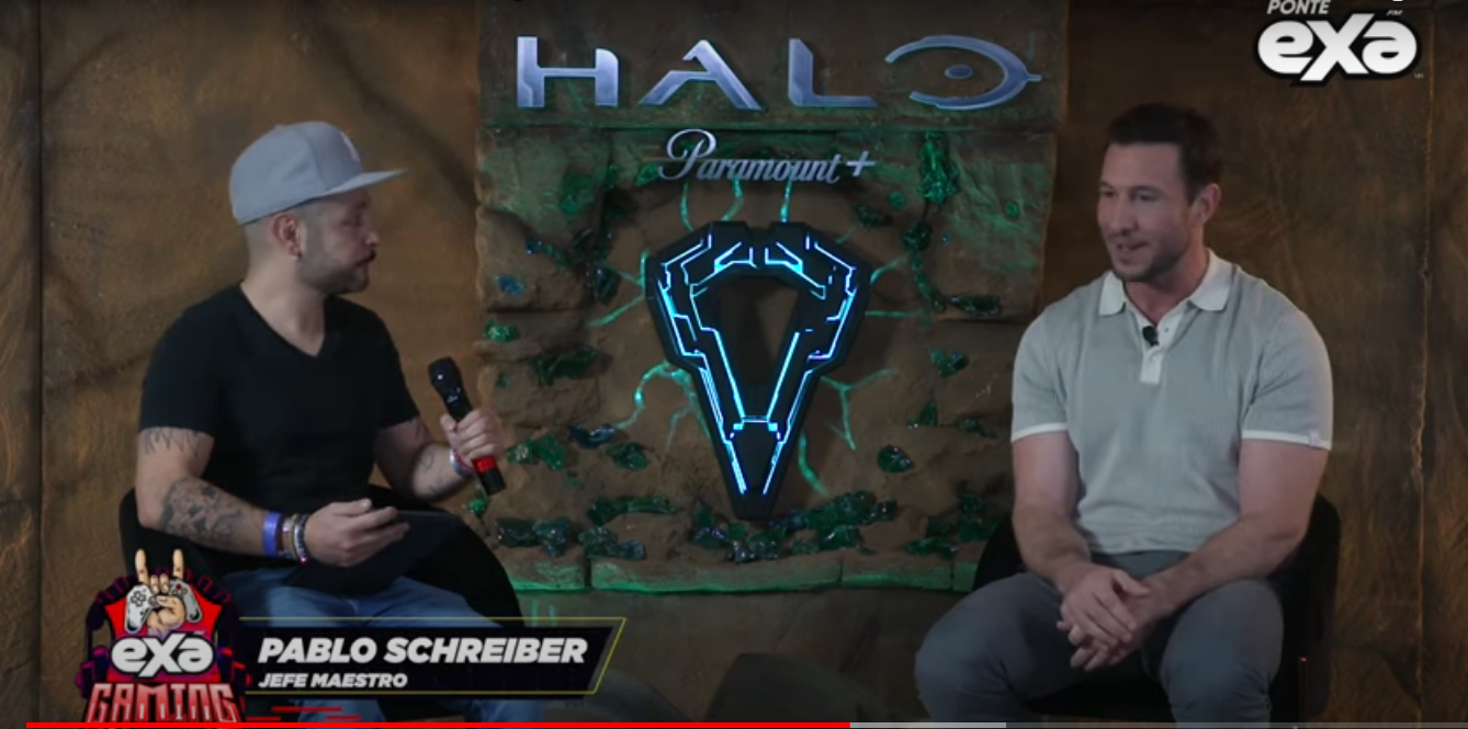 Pablo Schreiber: Los retos de #Halo 😎 una serie basada en un videojuego 🎮 #ExaGaming