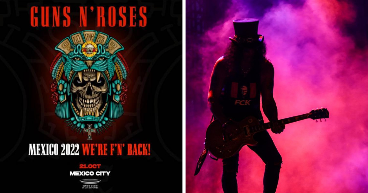Guns N’ Roses confirma su regreso a México