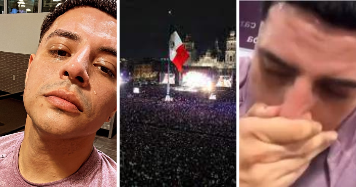 Eduin Caz confesó estar decepcionado de los mexicanos tras su concierto masivo