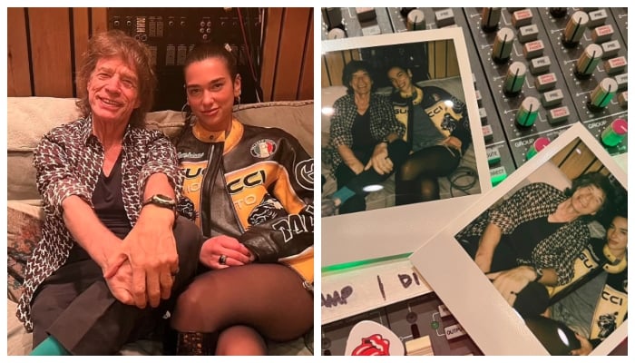 Mick Japper y Dua Lipa comparten foto juntos en redes sociales.