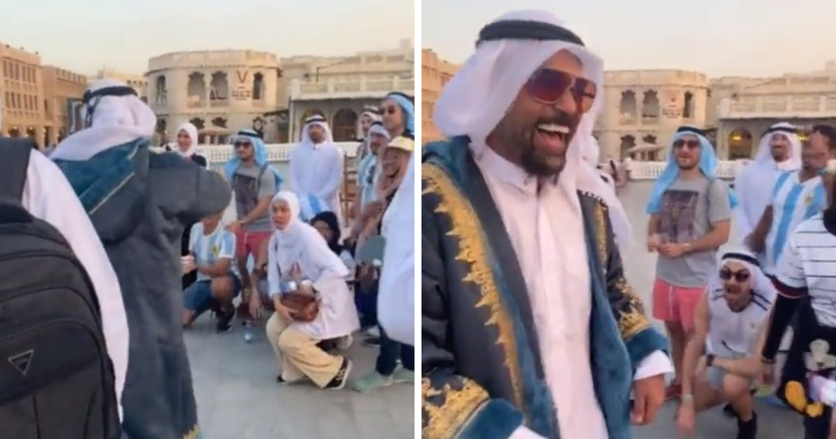Mexicano se hace pasar por qatarí e impide a turistas tomarse fotos