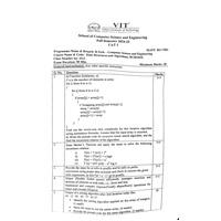 Data Structures and Algorithms