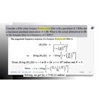 Numerical Module-3 Digital Signal Processing -BECE301L